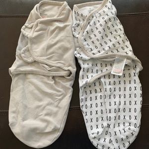 2 SwaddleMe sleep sack/swaddles